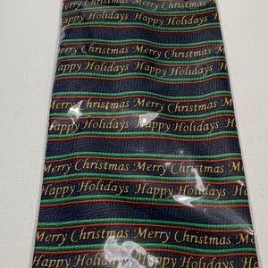 Neck Tie Merry Christmas and Happy Holiday Neck Tie